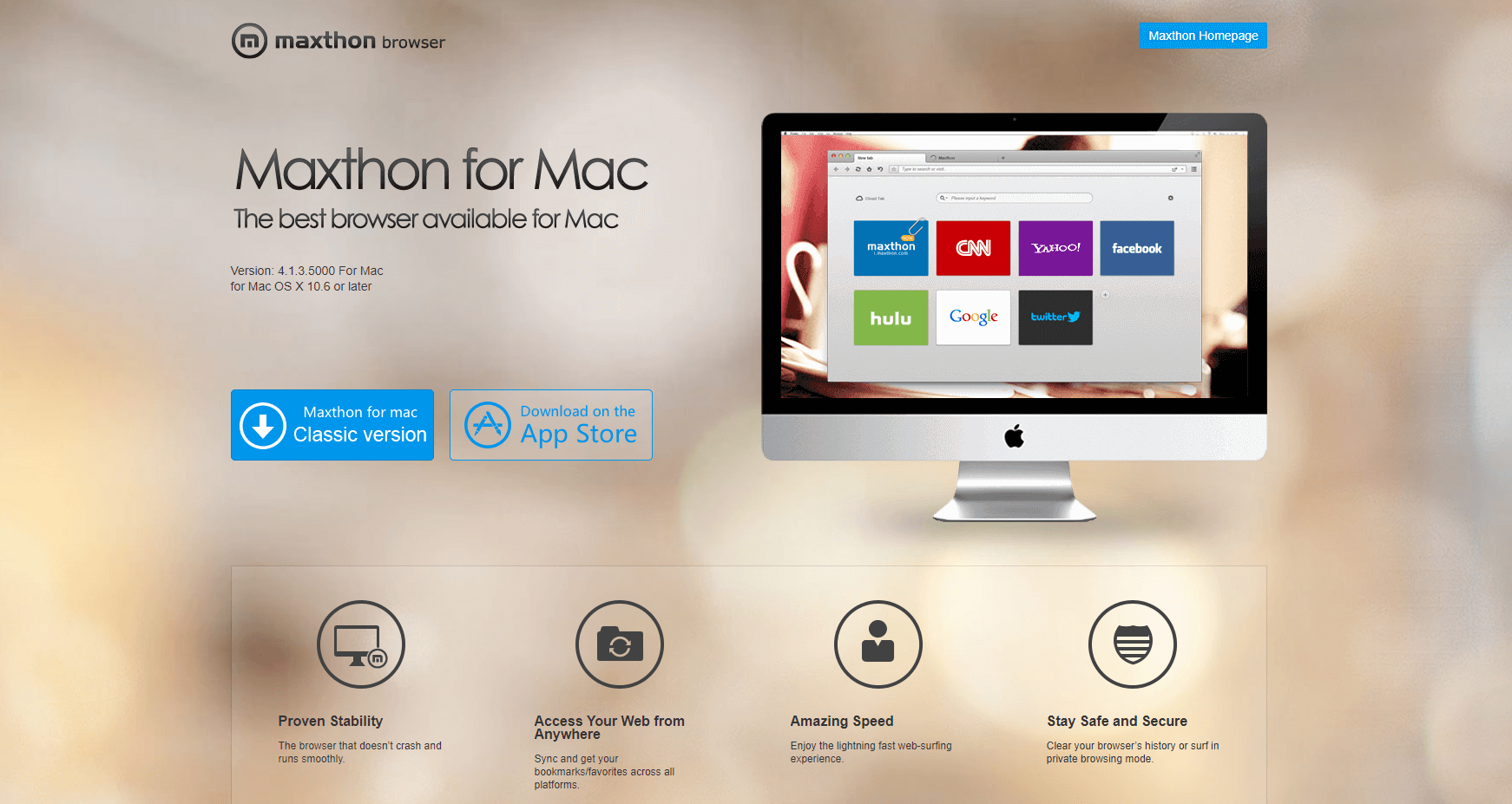 whats the best web brower for mac